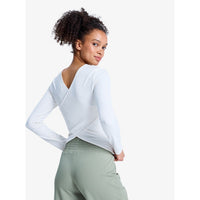 Rise And Vibe Rib Crossed Backls Coconut Milk Bild 2