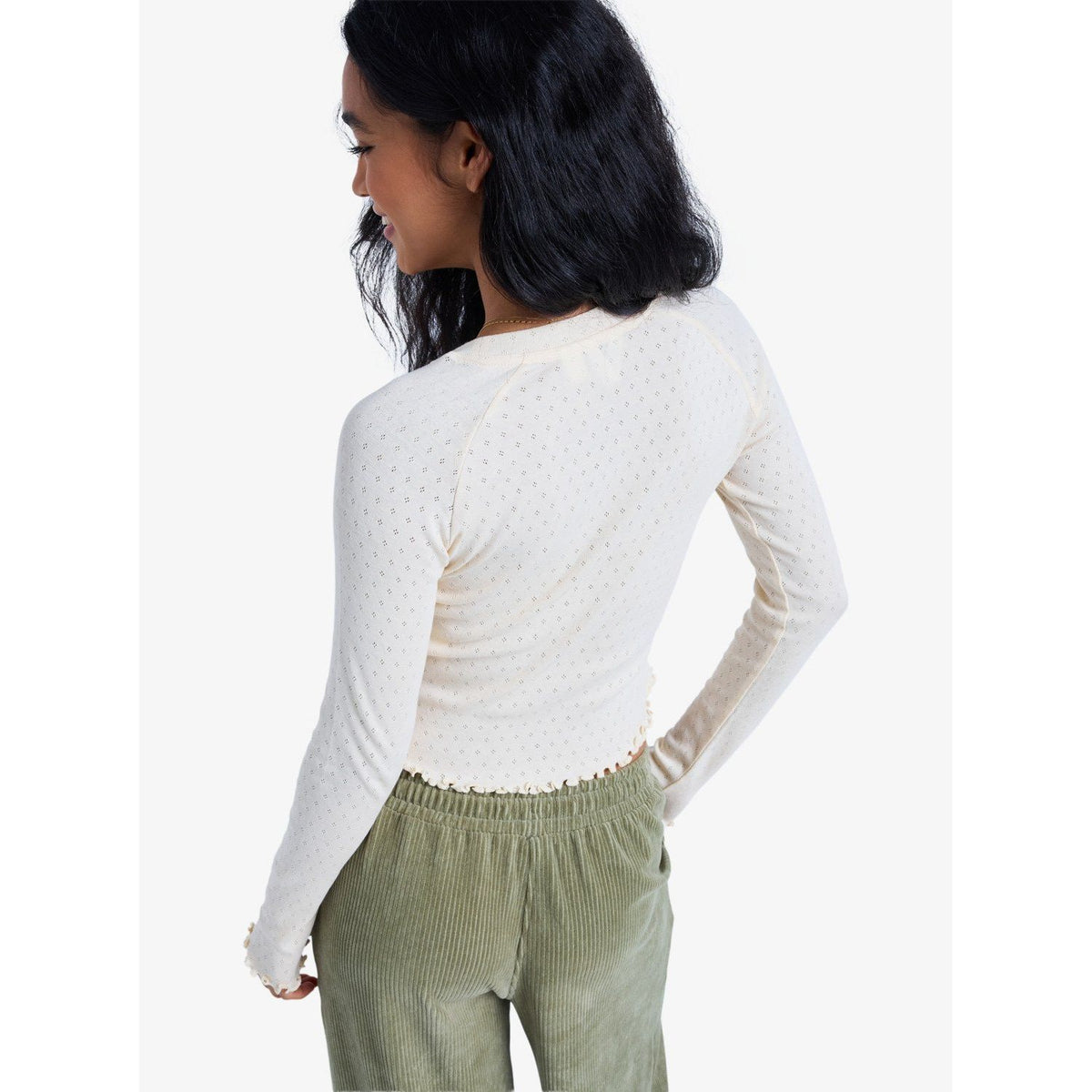 Time Off Pointelle Parchment Bild 2