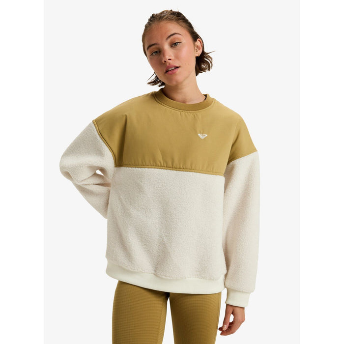 Waves Of Warmth Layered Crew Whisper White Bild 1