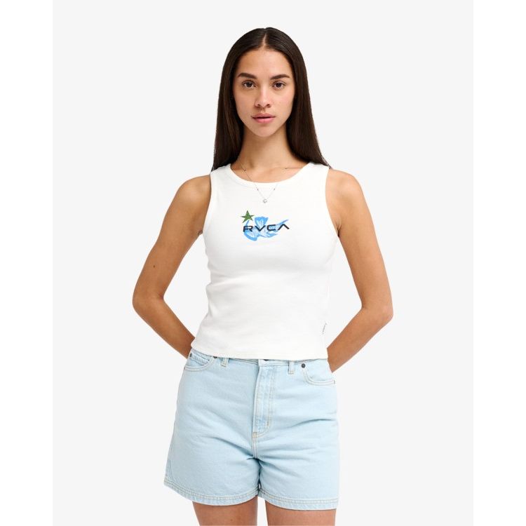 AF Bird Logo Tank Cloud Dancer Bild 1