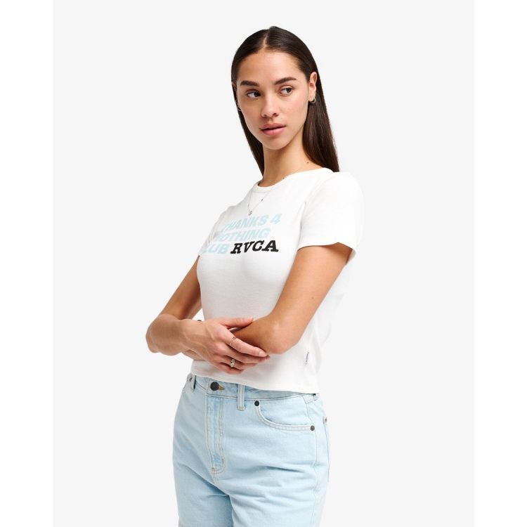 Club Rvca Rib SS Cloud Dancer Bild 3