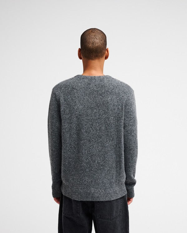 Dalas Snake Cardigan Washed Black Bild 2