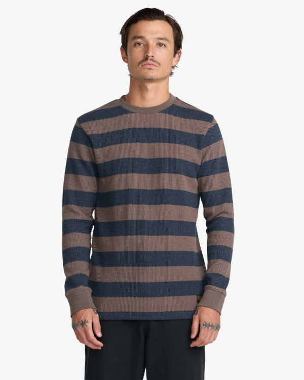 Dayshift Thermal Stripe LS Mocha Bild 1