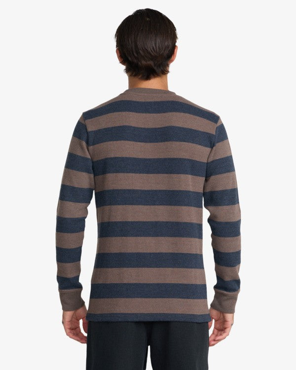 Dayshift Thermal Stripe LS Mocha Bild 2