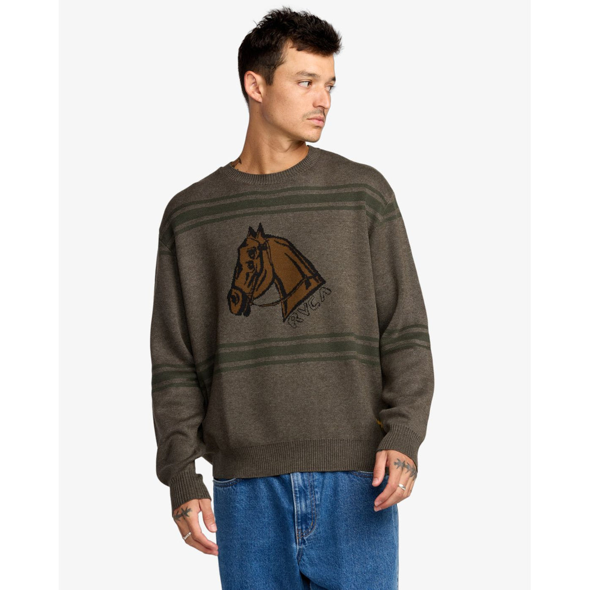 KSL Crew Sweater Mushroom Bild 1