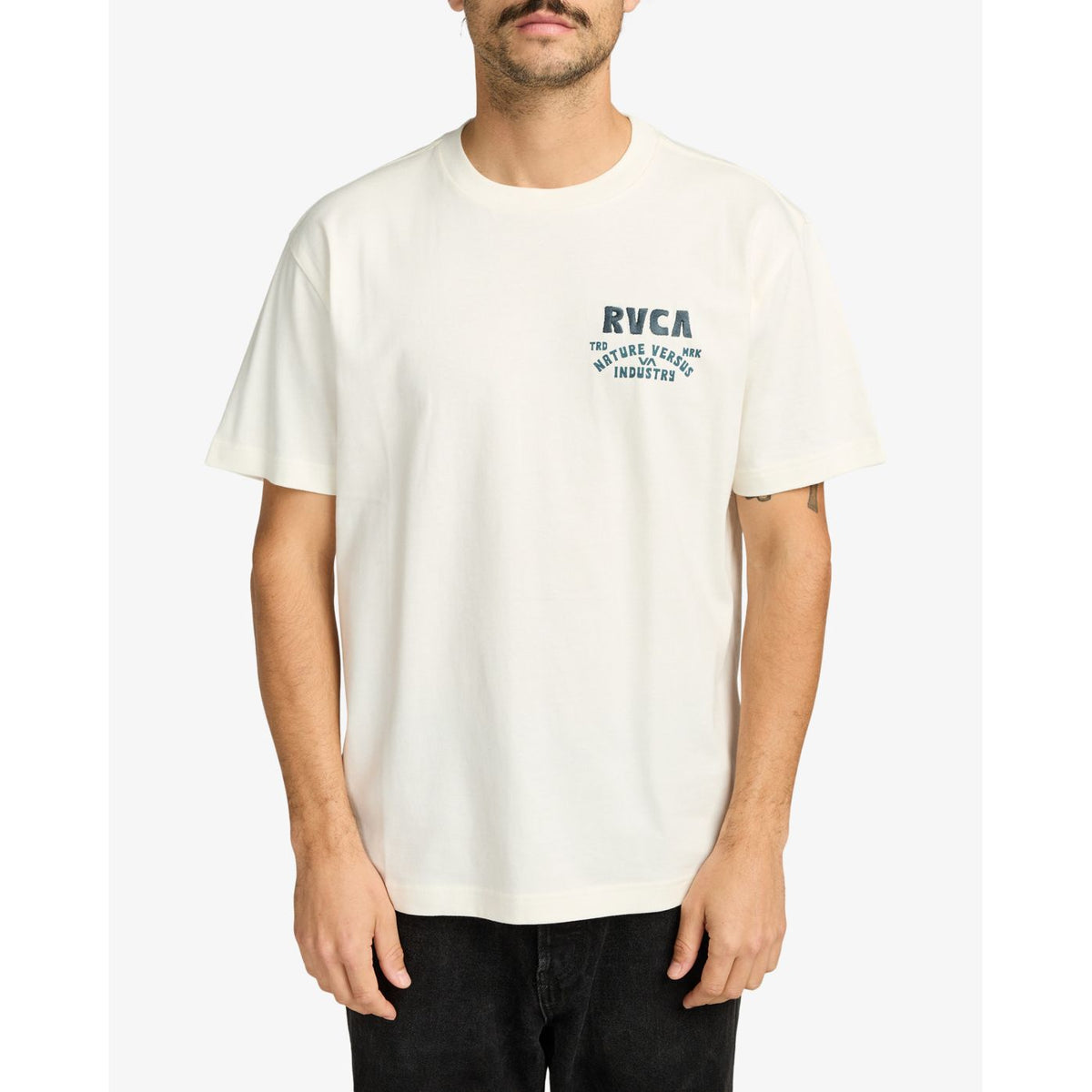RVCA Ridge SS Antique White Bild 1