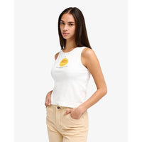 Rvca Smiley Tank Cloud Dancer Bild 3