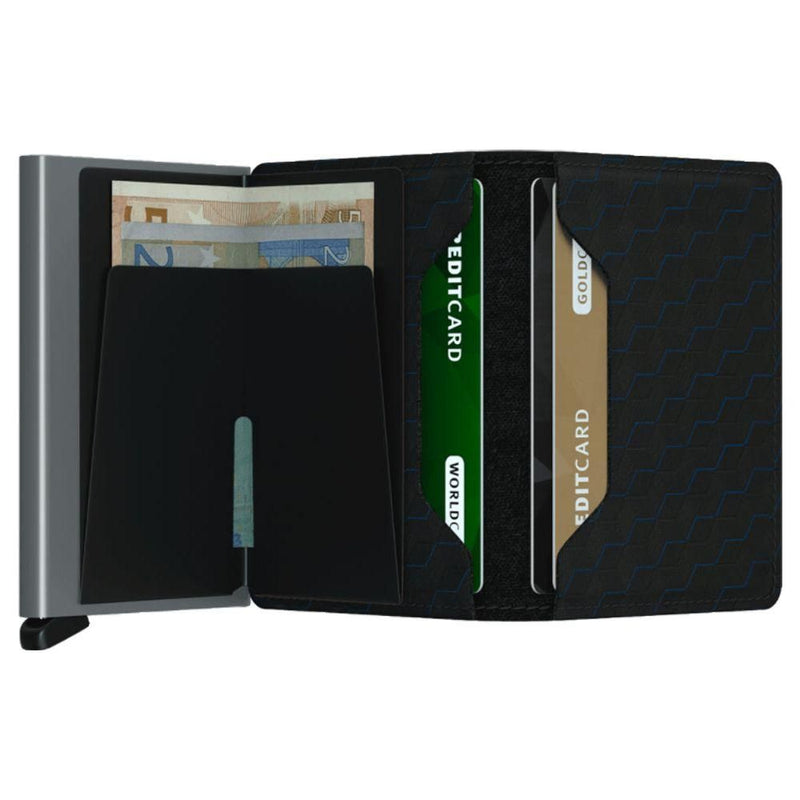 Slimwallet - Secrid - OPTICAL BLACK-TITANI - Tech Wallet