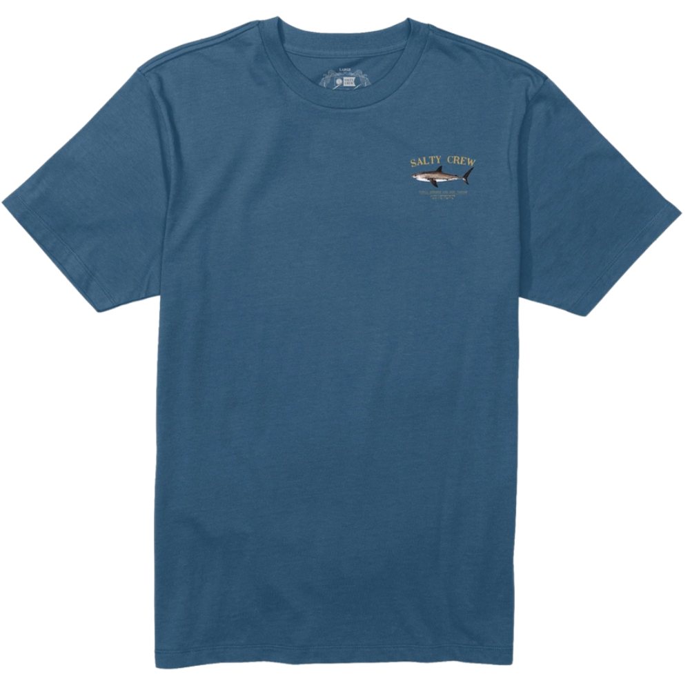 Bruce Premium SS Tee Cast Blue Bild 1