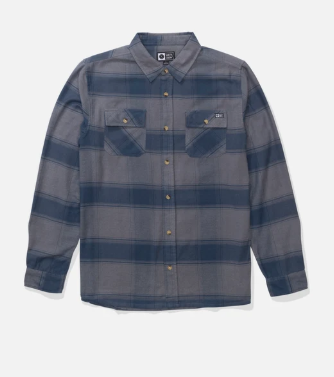 Daybreak Flannel Midnight Navy Bild 1