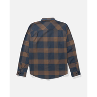 Fathom LS Tech Flannel Navy/Rust Bild 2