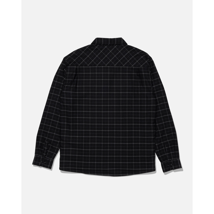 Fathom LS Tech Shacket Black/Green Bild 2
