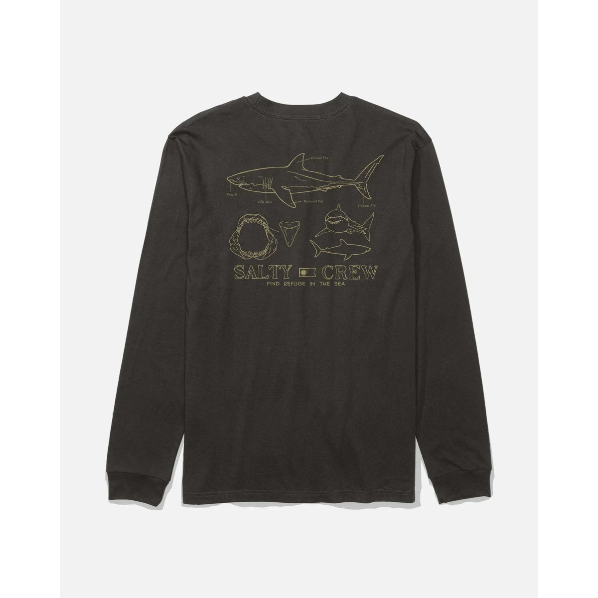 Great White LS Tee Black Bild 2