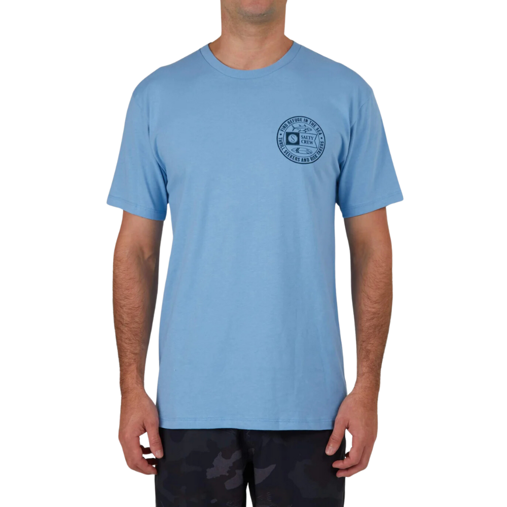 LEGENDS PREMIUM S/S TEE MARINE BLUE Bild 1