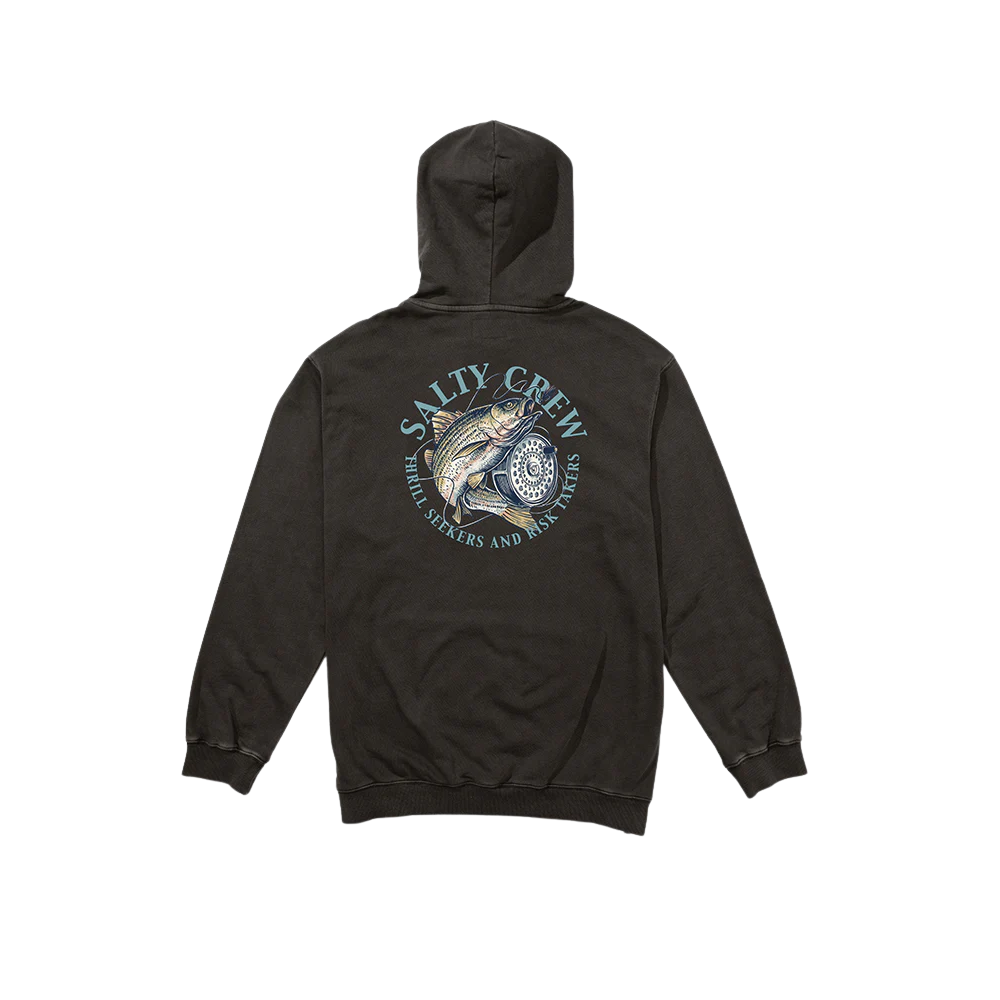 Reel Fly Vintage Hood Fleece Vintage Black Bild 1