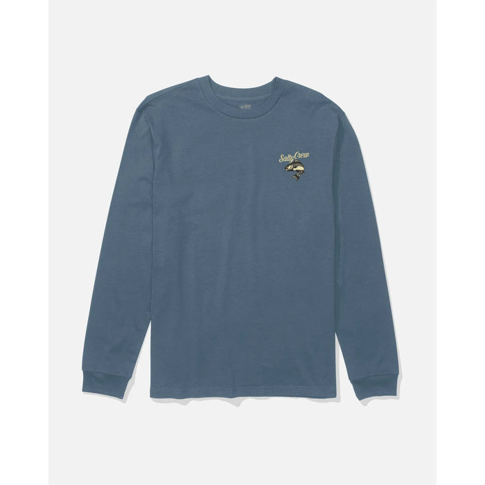 Striped LS Tee Slate Bild 1