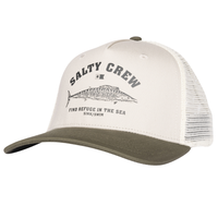 Wahoo Stamp Retro Trucker Oyster/Olive Bild 1