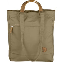 Fjällräven - Totepack No 1 - sand - beige - schwarze Tragetasche - Fjällräven Taschen - Damen Handtaschen von Fjällräven