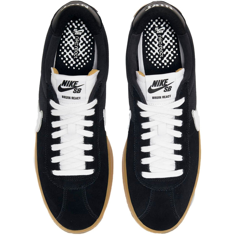 Nike SB Bruin React - Nike - Black/white-Black-Gum - Sneaker