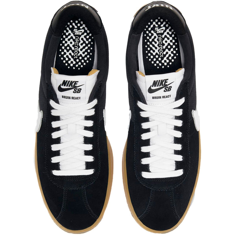 Nike SB Bruin React - Nike - Black/white-Black-Gum - Sneaker