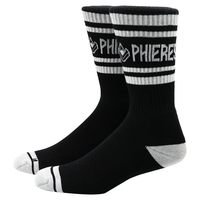 Doubleph Sock - Phieres - White Black - Socken