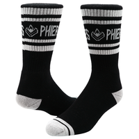 Doubleph Sock - Phieres - White Black - Socken
