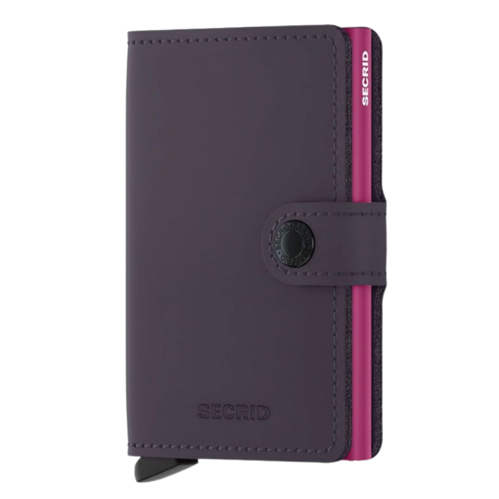 Miniwallet Dark Purple Fuchsia Bild 1