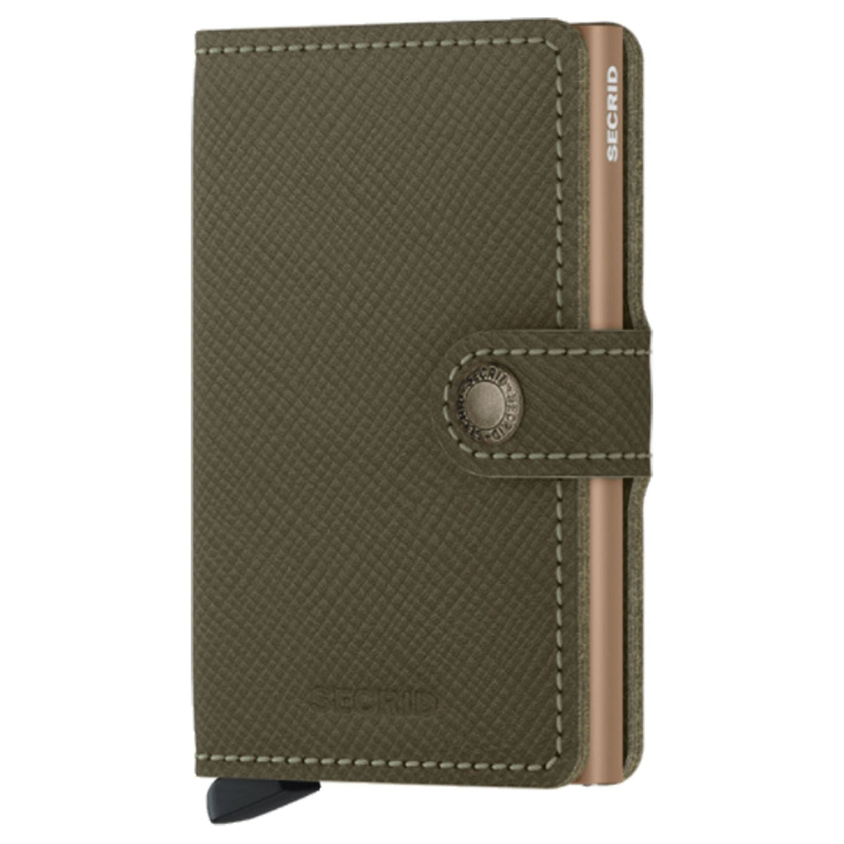 Miniwallet Saffiano Olive Bild 1