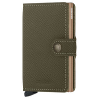 Miniwallet Saffiano Olive Bild 1
