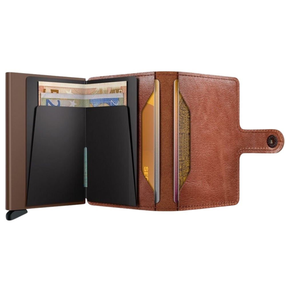 Miniwallet Cognac-Brown Bild 3