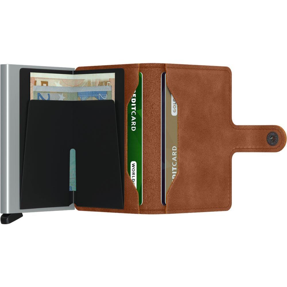 Miniwallet Cognac-Silver Bild 4