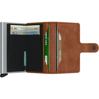 Miniwallet Cognac-Silver Bild 4