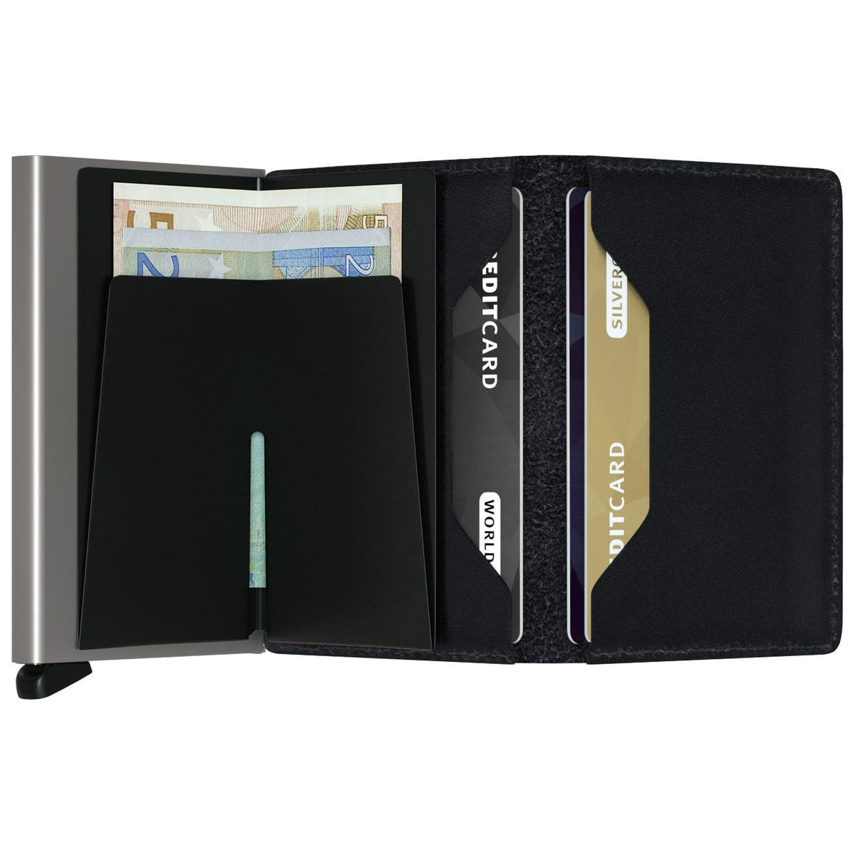 Slimwallet Original Black Bild 4
