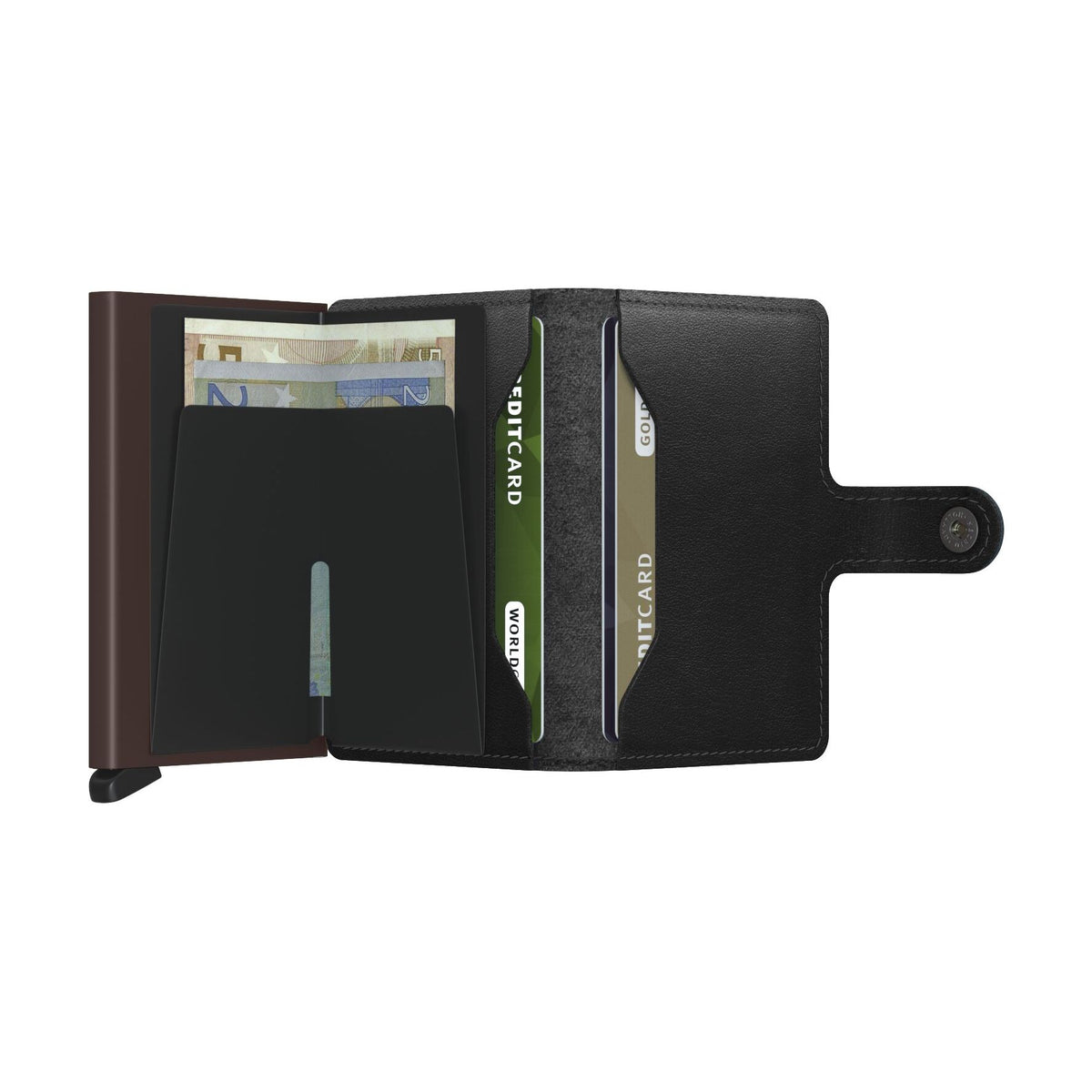 Miniwallet Black & Brown Bild 4