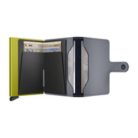Miniwallet Matte Grey & Lime Bild 4