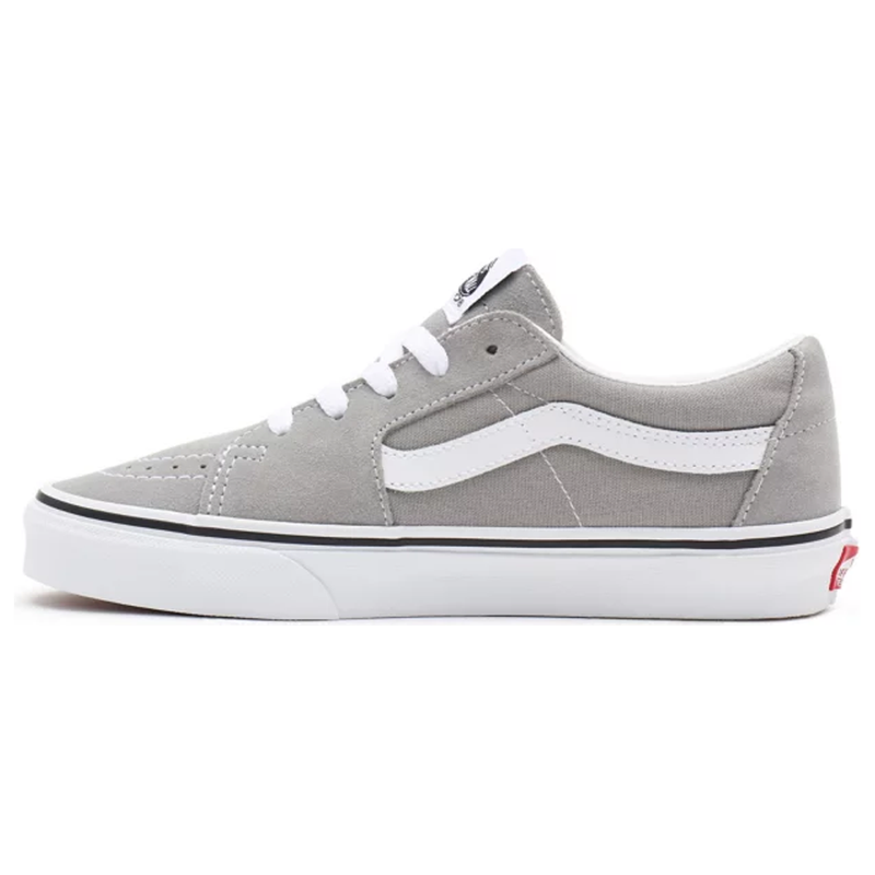 Vans - UA SK8-LOW - DRIZZLE/TRUE WHITE - Schuhe - Sneakers - Low - Sneaker