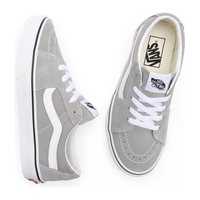 Vans - UA SK8-LOW - DRIZZLE/TRUE WHITE - Schuhe - Sneakers - Low - Sneaker