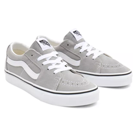 Vans - UA SK8-LOW - DRIZZLE/TRUE WHITE - Schuhe - Sneakers - Low - Sneaker