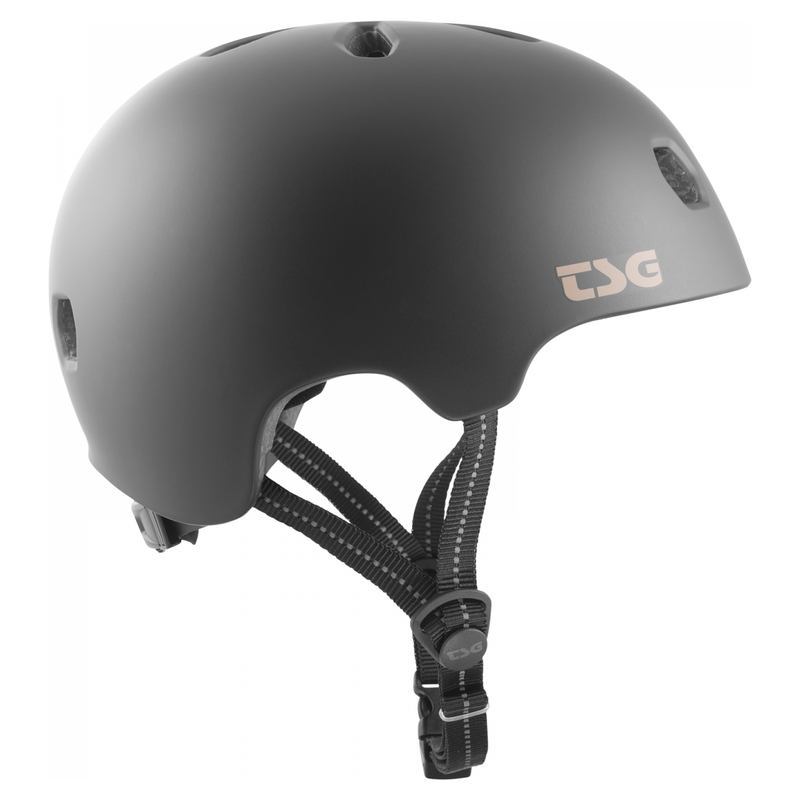 Meta Solid Color - TSG - Satin Black - Skatehelm