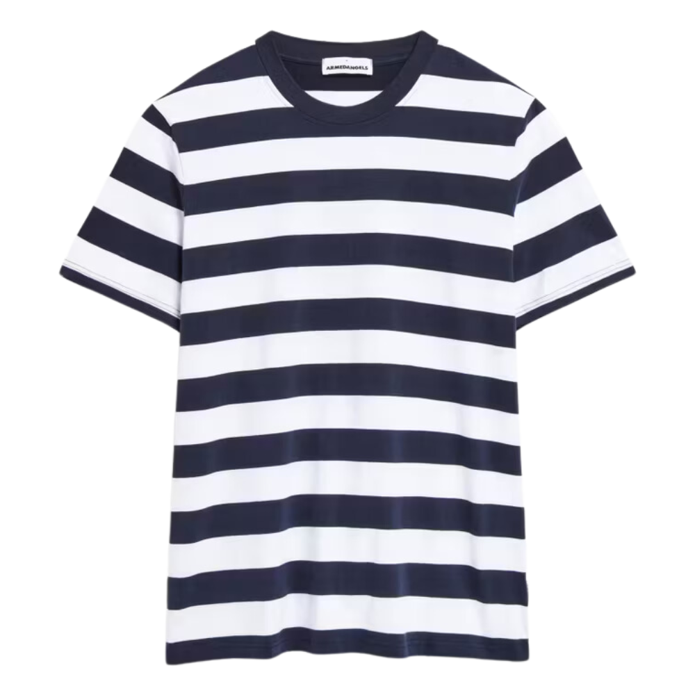 BAHAAR STRIPES night sky-white Bild 1