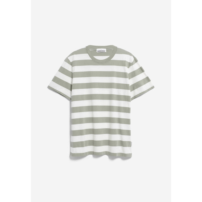BAHAAR STRIPES oatmilk-grey green Bild 1