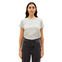 Idaara Stripes White-Seagreen Bild 1