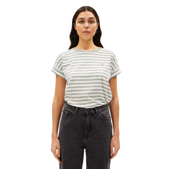 Idaara Stripes White-Seagreen Bild 1