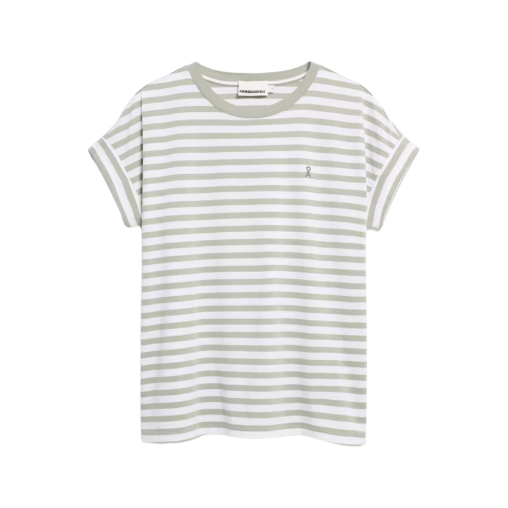 Idaara Stripes White-Seagreen Bild 3