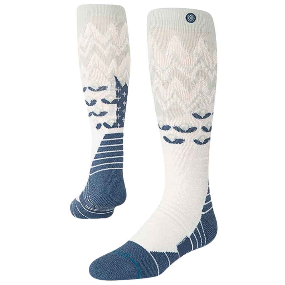 Alpine Mid Poly Snow Paleblue Bild 1