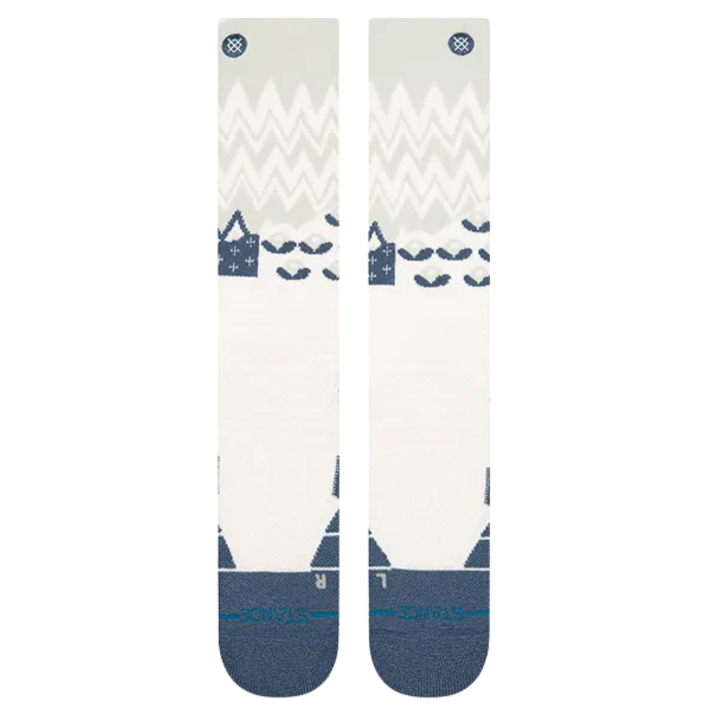 Alpine Mid Poly Snow Paleblue Bild 2