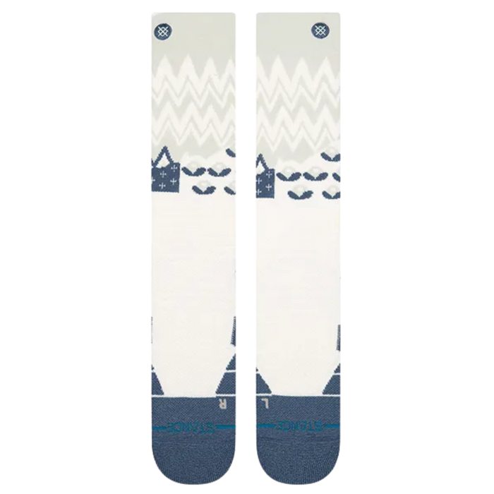 Alpine Mid Poly Snow Paleblue Bild 2