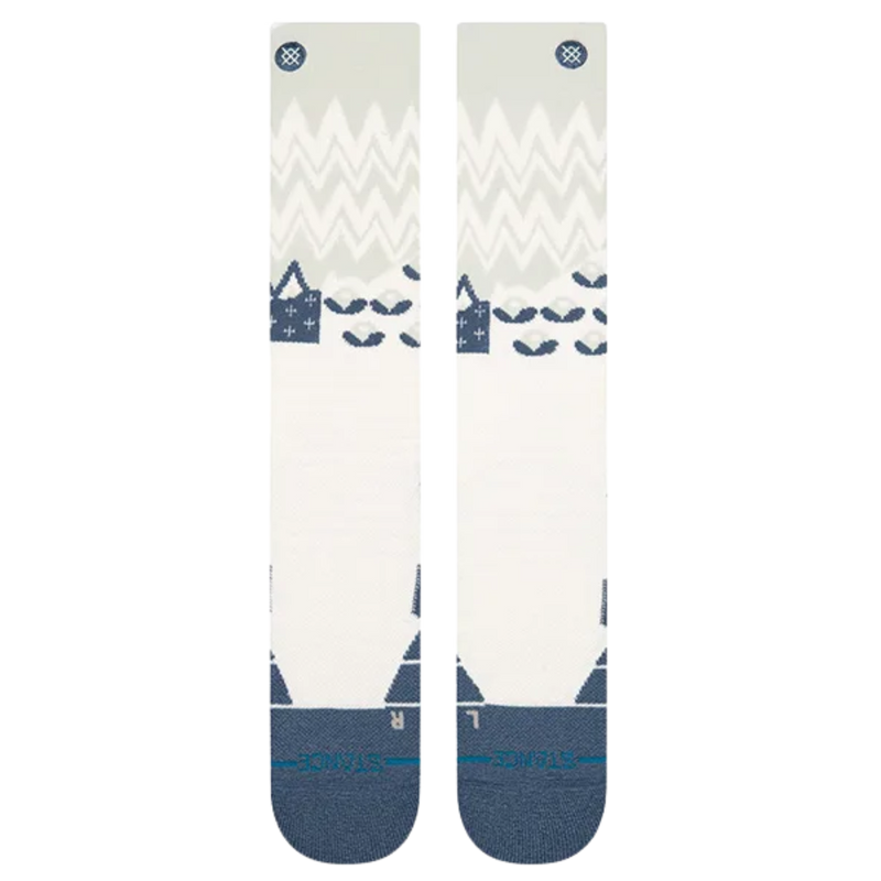 Alpine Mid Poly Snow Paleblue Bild 2