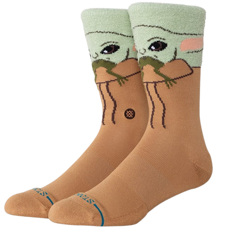 Grogu Hungry Crew Green Bild 1