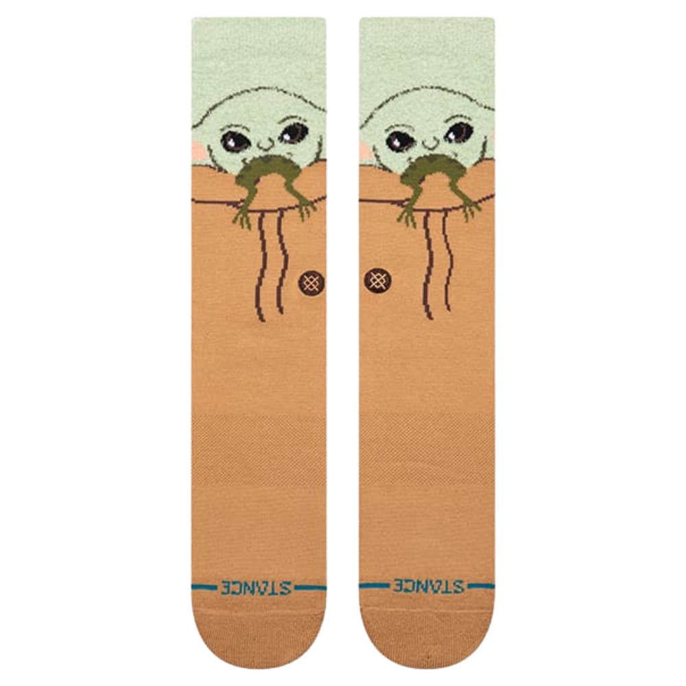 Grogu Hungry Crew Green Bild 2